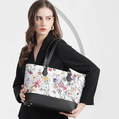 Miniatura 3 de 4 piezas de bolsos de moda para mujer, carteras, bolsos de hombro, bolsos de mano casuales, bolsos cruzados, juego de bolsos de regalo para damas