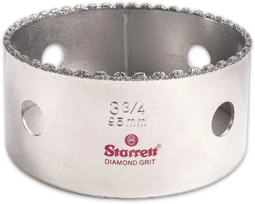 Miniatura 44 de Starrett KD0100-N - Holesaw de grano de diamante de 1 pulgada