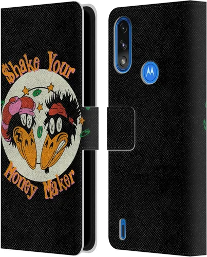 Miniatura 12 de Head Case Designs Funda de piel con licencia oficial de The Black Crowes Artwork Graphics compatible con Moto E7 Power/Moto E7i Power