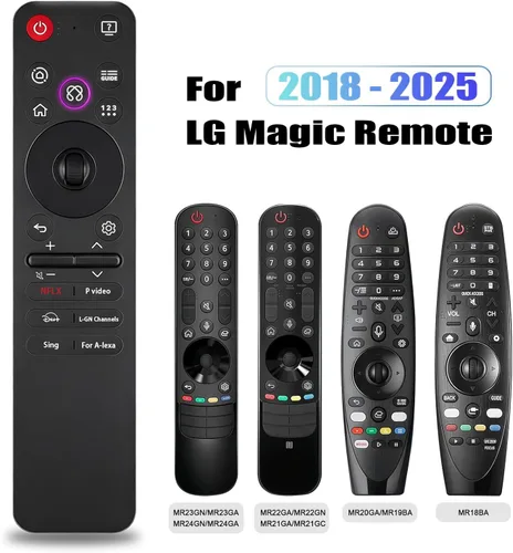 Miniatura 6 de Reemplazo para LG MR25GA Magic Remote – Control remoto de voz universal para televisores inteligentes LG OLED QNED UHD LED