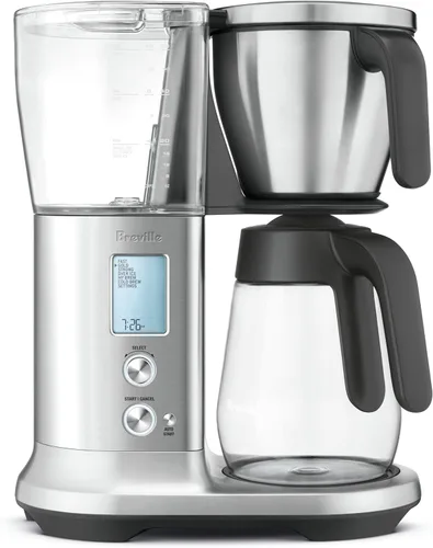 Breville BDC400BSS Precision Brewer Cafetera de Café de Goteo, Acero Inoxidable Cepillado, Jarra de Vidrio
