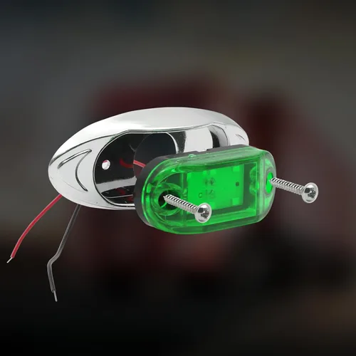 Miniatura 3 de Luz LED de marcador lateral para camión, 6 LED, lámpara de marcador de liquidación para camión resistente, remolque, caravana, cabina, barco