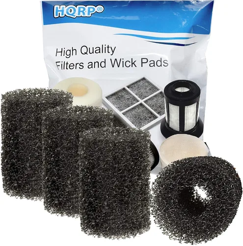 HQRP Paquete de 4 prefiltros de espuma compatibles con Tetra 19016 FK3 Bomba de jardín de agua Kit de fuente de filtración 26594 FK-3 Tetra-Pond