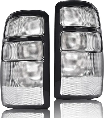 Miniatura 20 de G-PLUS Juego de luces traseras compatibles con Ford F150 2015 2016 2017, luces traseras izquierda y derecha, luces de freno con bombilla lente