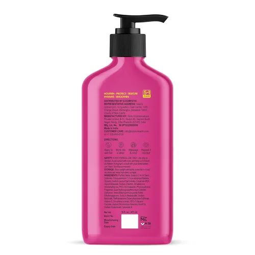 Miniatura 3 de Botanic Hearth Champú de Manteca de Karité Africana Infundido con Aceite de Jojoba, Ácido Hialurónico, Vitamina E y Ceramida Champú Aclarante