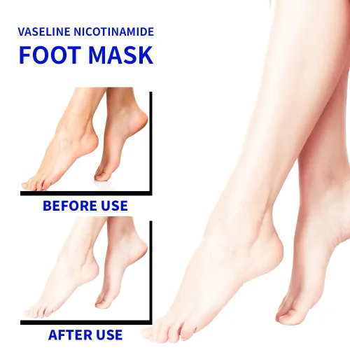 Miniatura 7 de ROUSE Mascarilla hidratante para pies, paquete de 6 calcetines hidratantes para spa, cuidado de pies agrietados y secos suaves - nicotinamida +