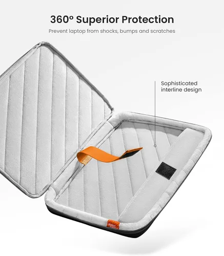 Miniatura 5 de tomtoc Funda protectora 360 para MacBook Pro M5/M4/M3/M2/M1 Pro/Max A3426 A3427 A3434 A3112 A3401 A3185, resistente al agua, compatible con iPad