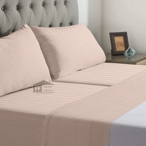 Miniatura 10 de Juego de sábanas para cama ajustable, tejido de satén suave, 400 hilos, 100% algodón egipcio, 5 piezas con 2 sábanas bajeras, juego de sábanas de 25