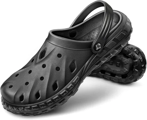 BULLIANT Zuecos para Hombre, Sandalias de Mules Cómodas para Hombre y Mujer con Plantilla Acolchada y Soporte de Arco - EVA Ligera