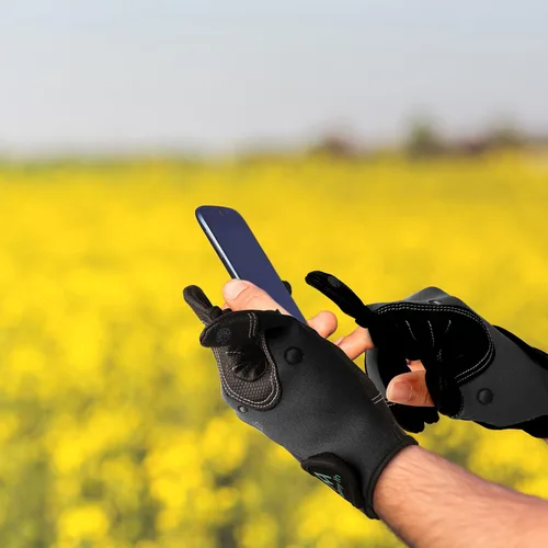 Miniatura 5 de Palmyth Guantes de pesca de neopreno para hombres y mujeres con 3 dedos sin puntas, flexibles, ideales para fotografía, pesca con mosca, pesca
