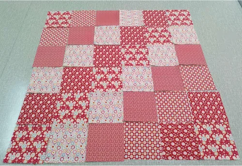 Miniatura 3 de iNee Paquetes de Tela para Cuartos Gruesos, Tela de Algodón Precortada en Cuadrados para Coser y Acolchar, 18 x 22 pulgadas, Rojo