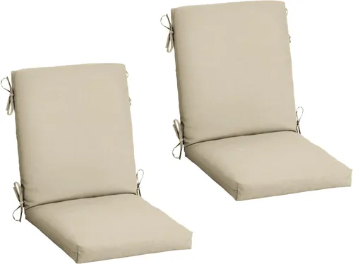 Miniatura 34 de Arden Foam - Cojines de espuma para sillas de patio y comedor, 20 x 44 pulgadas, espuma de alta densidad de alta densidad, nunca se aplana