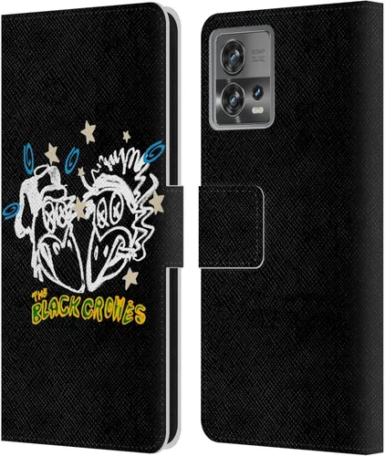 Miniatura 10 de Head Case Designs Officially Licensed The Black Crowes Boxing Graphics Leather Book Wallet Case Cover Compatible with Motorola Moto Edge 30 Fusion
