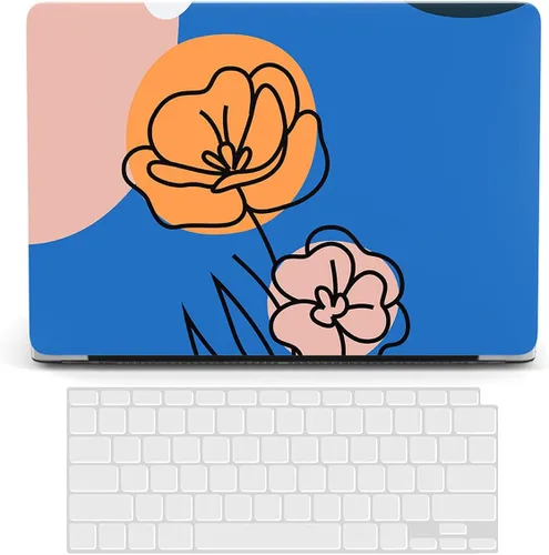 Miniatura 19 de Funda para laptop compatible con MacBook Pro de 13 pulgadas con CD-ROM (Modelo: A1278, versión anterior 2012 2011 2010 2009 2008), cubierta