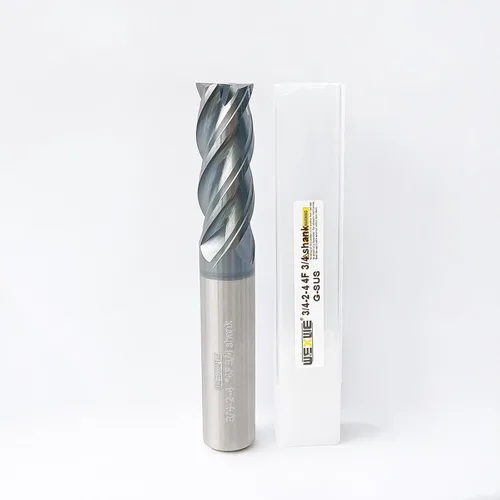 Miniatura 11 de Herramientas Serie G-SUS Carburo Cuadrado Fresa de Extremo, Recubrimiento MAH, Fresa de Extremo para Acero Inoxidable, Titanio, Inconel, Aleaciones