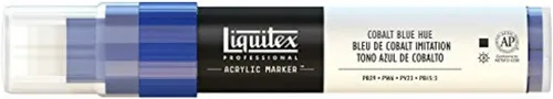 Miniatura 56 de Rotuladores de pintura Liquitex Professional, de punta ancha, Verde fosforescente, 8mm Verde fluorescente