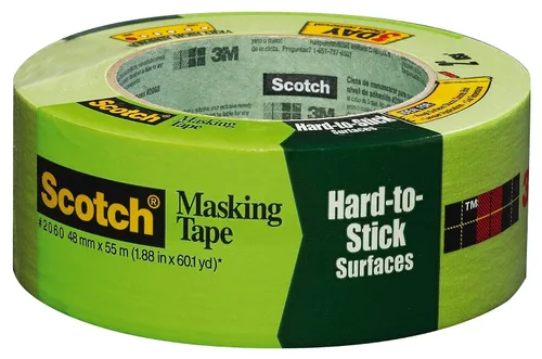 3M 2060-48A Cinta adhesiva de laca verde Scotch® de 2 pulgadas