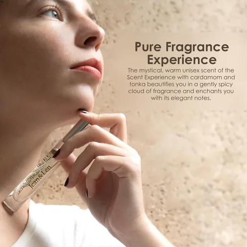 Miniatura 4 de Jean & Len Scent Experience Cardamom & Tonka, Eau de Toilette con fragancia de cardamomo y tonka, práctico mini perfume, ideal para llevar, botella