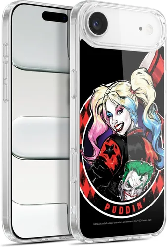 Miniatura 57 de Head Case Designs Funda de gel suave con licencia oficial de Batman DC Comics Love Hate Joker Harley Quinn Graphics [protección de grado militar]