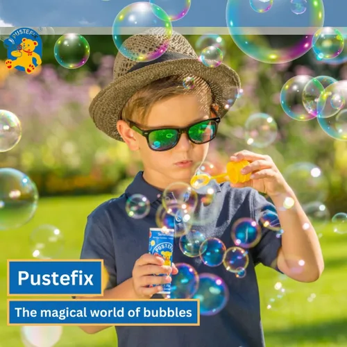 Miniatura 6 de PUSTEFIX Botella de repuesto de 16.9 oz de solución de jabón líquido de burbujas Pustefix Modelo: 505415