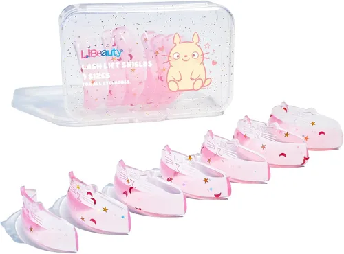 Miniatura 13 de Libeauty Barras elevadoras de pestañas de alta calidad, protectores de levantamiento de pestañas, 7 tamaños, almohadillas de silicona reutilizables