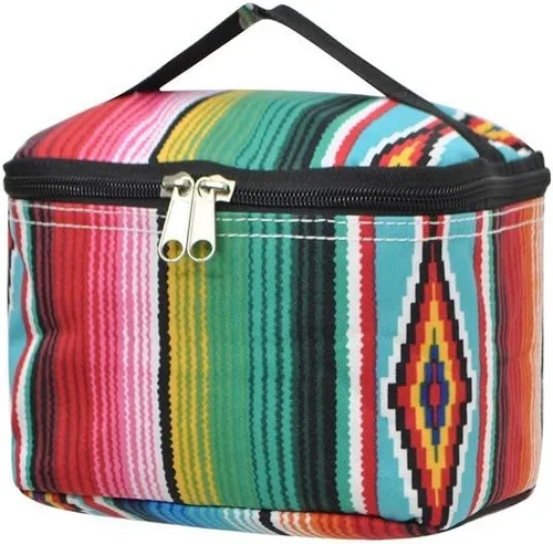 Miniatura 50 de NGIL Bolsa de cosméticos de viaje, bolsa organizadora de maquillaje para mujeres y niñas, Azul Rey Diamantina, Casual