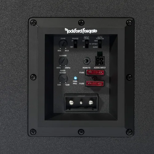 Miniatura 4 de Rockford Fosgate Punch P300-10 - Subwoofer y gabinete amplificados de 10 pulgadas, 300 W, color negro