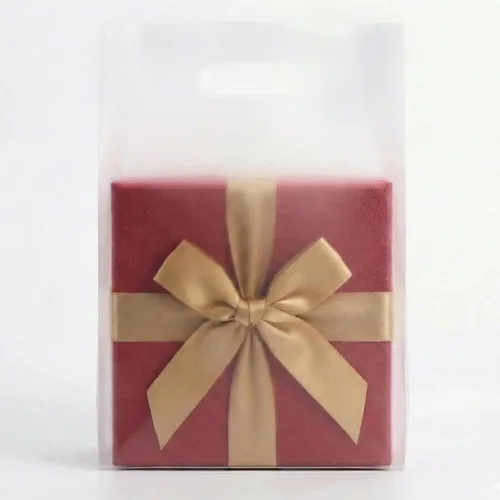 Miniatura 20 de Choice Marts - 100 bolsas de 1.5 mil de grosor, 9 x 12 pulgadas, bolsas de agradecimiento con asas extragruesas perfectas para mercancía, pequeñas