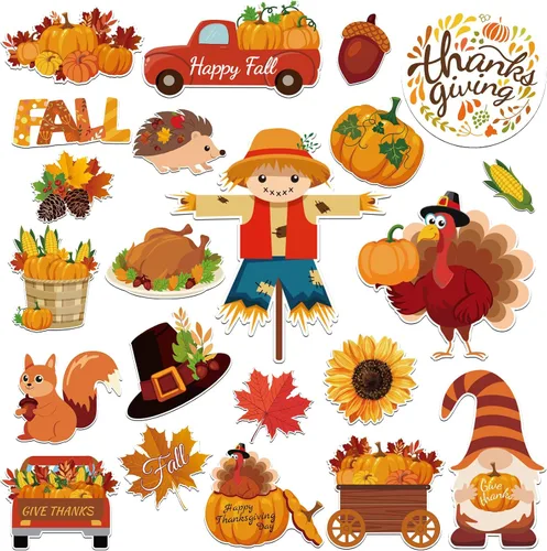 Miniatura 8 de JULMELON Imanes de Halloween, 22 unidades, imanes de calabaza, fantasmas, murciélagos, accesorios de decoración para suministros de fiesta