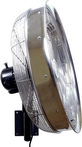 Miniatura 3 de HydroMist F10-14-006 - Ventilador oscilante de pared (24 pulgadas), 18", Negro