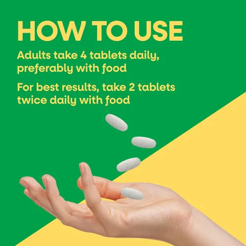 Miniatura 6 de Nature's Way ¡Alive! Tabletas de apoyo óseo de calcio*, suplemento de calcio de máxima absorción con vitaminas D3, K2 y magnesio, promueve la salud