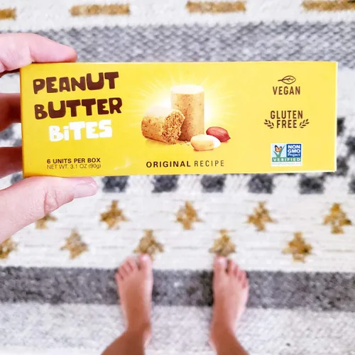 Miniatura 5 de PASOKIN Snack natural de mantequilla de maní Bocadillos de PB crujientes y cremosos Sin gluten, proteína vegana Pacoca fabricada en Estados