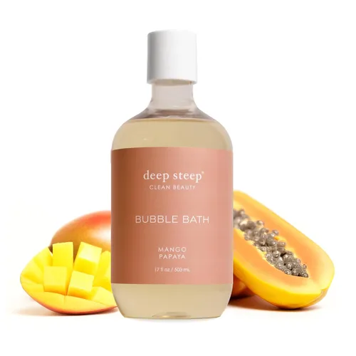 Miniatura 15 de Deep Steep baño de burbujas, lavanda y manzanilla 17 oz – Reducción de alergias clínicamente probada, baño relajante con manteca de karité y aceite