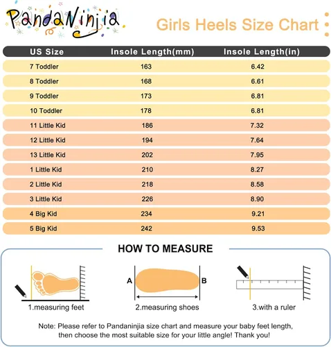 Miniatura 6 de PANDANINJIA Zapatos de vestir para niñas, zapatos Mary Jane para niñas, tacones bajos para niñas pequeñas, flores, boda, fiesta, escuela