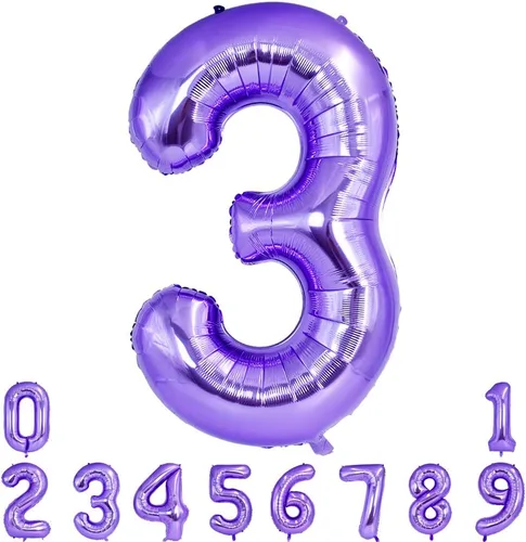 Miniatura 19 de TONIFUL 40 Inch Pastel Blue Number 8 Foil Balloons Large Mylar Foil Digital 8 Balloons for 8th Birthday, Gender Neutral Party, Baby Shower, Oro rosa
