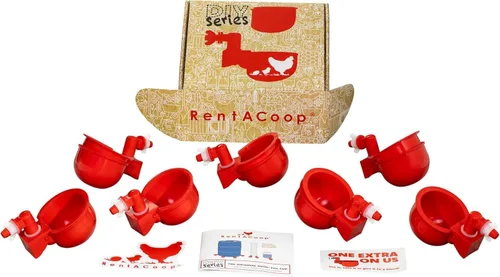 Miniatura 2 de Kit de agua de pollo para aves de corral, paquete de 6 + uno extra gratis (total de 7)