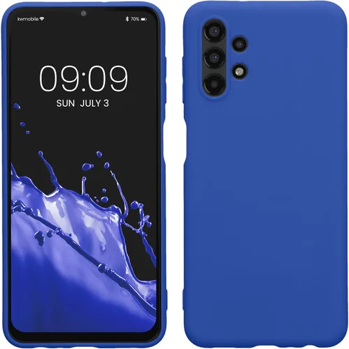 Miniatura 74 de kwmobile Funda compatible con Samsung Galaxy A23 4G / 5G - Funda de silicona TPU metálica suave y delgada - Rojo oscuro metálico