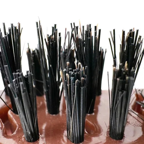 Miniatura 6 de Phillips Brush Maxi-Teaze, cerdas naturales y brocha para peinar y burlas en forma de punta fina