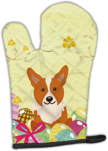 Miniatura 272 de Caroline's Treasures BB2732OVMT Dog House Collection Border Collie - Guante de horno grueso resistente al calor para sartenes calientes y horno