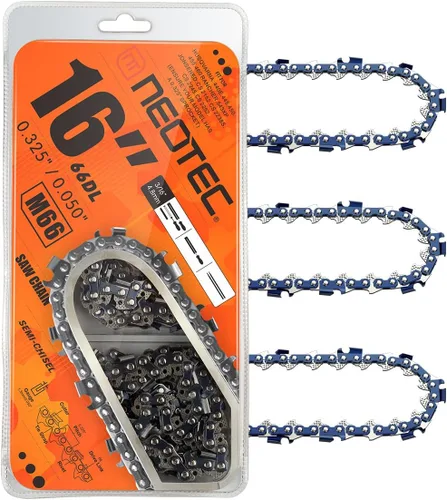 Miniatura 28 de NEOTEC DeWalt - Cadena de sierra de poste de 8 pulgadas, 3/8 pulgadas, paso LP de .043 pulgadas, calibre 34 eslabones de transmisión para DeWalt 20V