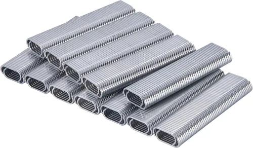 Miniatura 3 de Spec Ops Anillos de cerdo de herramientas para valla de alambre, construcción, red de malla y tapicería, calibre 16 galvanizado, 2,500 sujetadores
