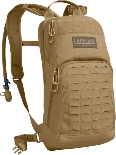 CamelBak M.U.L.E. Tactical Hydration Backpack Mil Spec Crux Reservoir 100oz Coyote 2.0