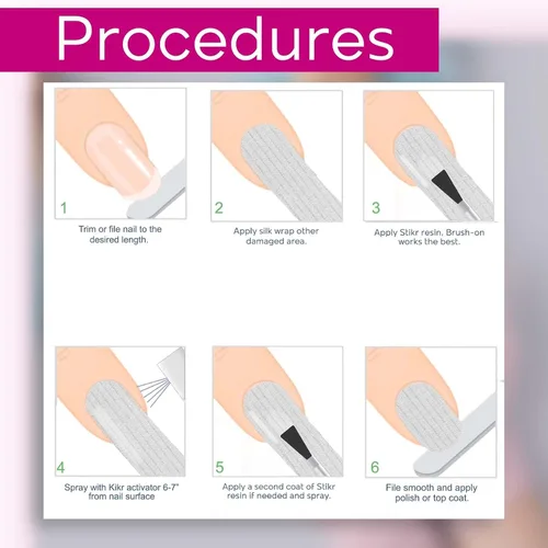 Miniatura 2 de Backscratchers Sheeeer Magic Silk Wrap - Herramienta de manicura autoadhesiva para arte de uñas, extensión de uñas de bricolaje, 2