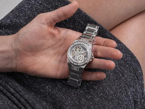 Miniatura 8 de GUESS Clear-Cut Bracelet Watch