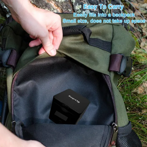 Miniatura 8 de Suptig Cargador de batería compatible con batería GoPro Enduro, Hero 12, Hero 11, Hero 10, Hero 9, estación de cargador de batería de 3 canales