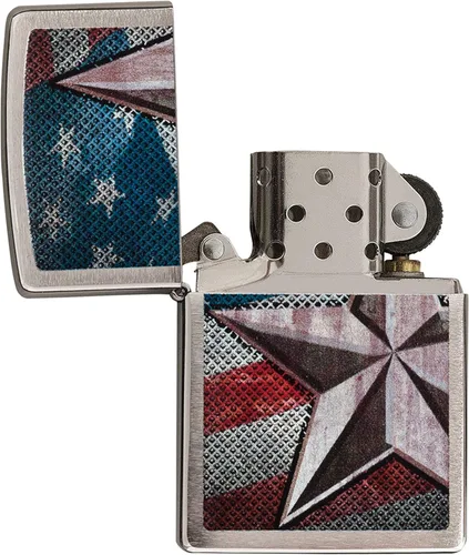 Miniatura 4 de Zippo encendedores con la bandera de EE. UU.