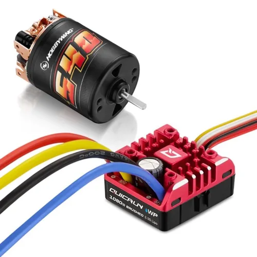 Miniatura 2 de Hobbywing Quicrun 1080 G2 Combo (Combo QR (1080 G2 + 555 11T))