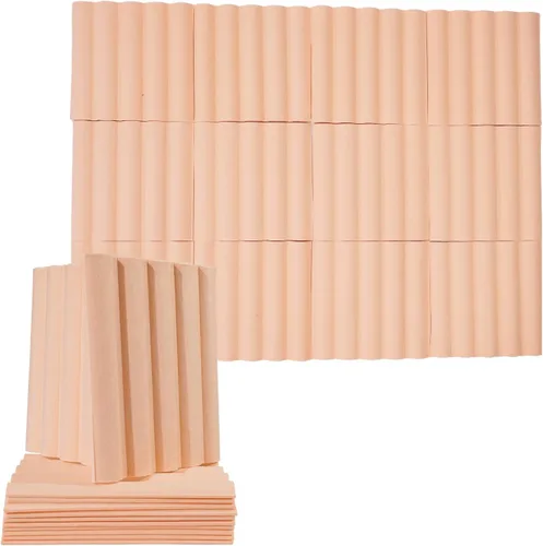 Miniatura 8 de Paneles acústicos, paquete de 12 paneles de pared autoadhesivos insonorizados hexagonales, 14 x 12 x 0.4 pulgadas, paneles de pared acústicos