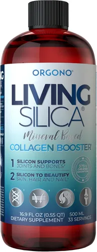 Miniatura 9 de Living Silica Gotas de sílice ORGONO - Tamaño de viaje Fórmula vegana y a base de minerales 3.4 fl oz