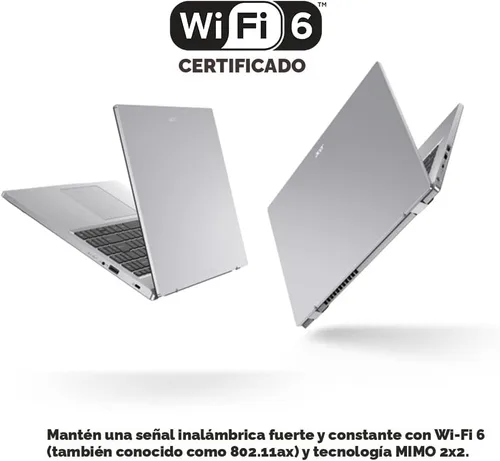 Miniatura 6 de Acer Aspire 3 A315-24P-R7VH Slim Laptop 15.6" Full HD Procesador AMD Ryzen 3 7320U Quad-Core Gráficos AMD Radeon LPDDR5 de 8 GB SSD NVMe